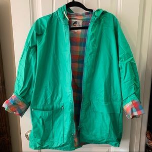 Vintage Misty Harbor Rain Jacket